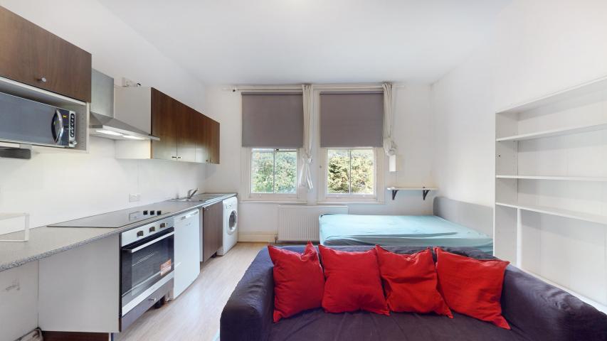 Modern Studio Goldhurst Terrace, West Hampstead (Heating + Hot water included)